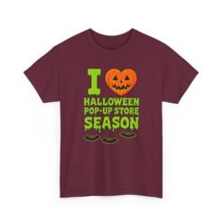 I Love Halloween Pop-Up Store Season - Unisex T-Shirt - Image 12