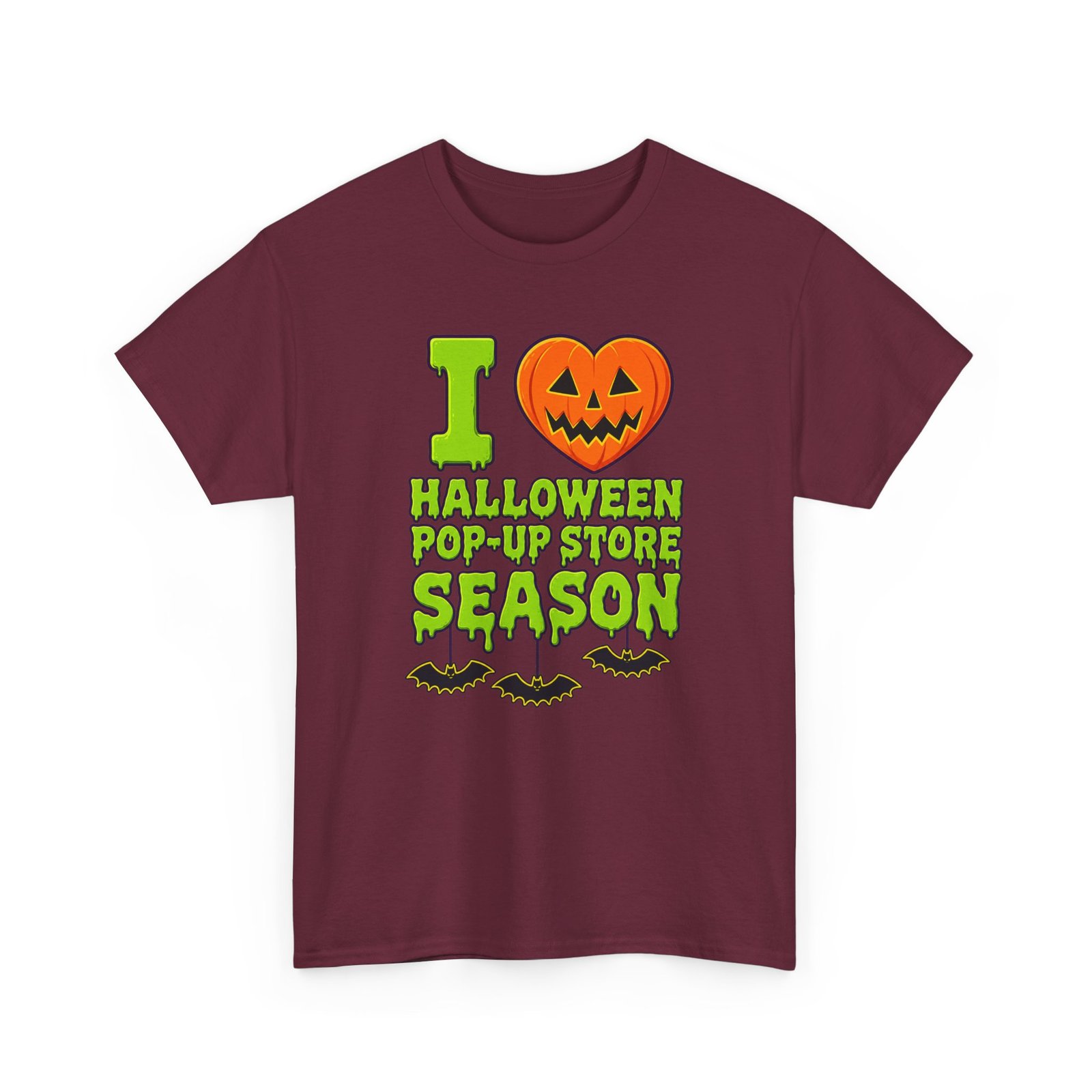 I Love Halloween Pop-Up Store Season - Unisex T-Shirt - Image 12