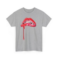 Vampire Lip Bite - Unisex T-Shirt – Sink Into Style - Image 12