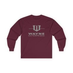 Wayne Enterprises – Unisex Long Sleeve T-Shirt – Corporate Cool from Gotham City - Image 7