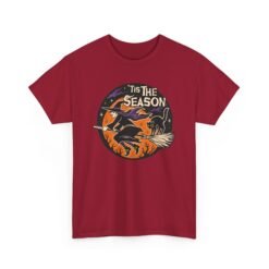 ’Tis the Season - Unisex T-Shirt – Flying Witch - Image 15