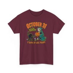 October 31st Is For Tourists - Unisex T-Shirt – Everyday Is Halloween - Image 12
