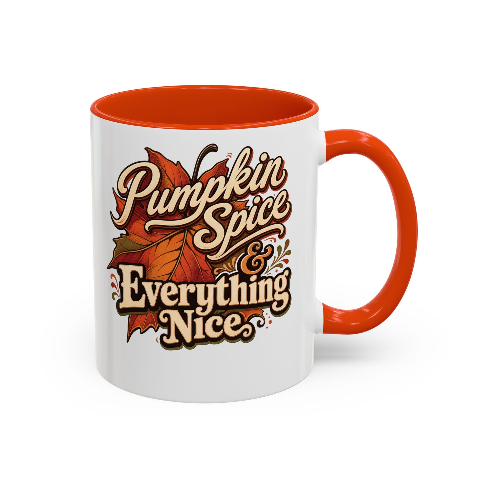 Pumpkin Spice and Everything Nice - Accent Mug - Image 7
