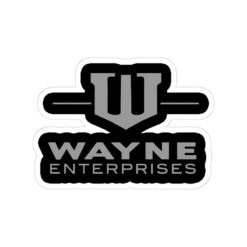 Wayne Enterprises - Indoor Sticker – Bring a Little Gotham to Your Gear