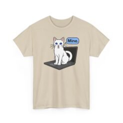 Cat Sits On Laptop – Unisex T-Shirt – Your Laptop Has a New Owner - Image 18