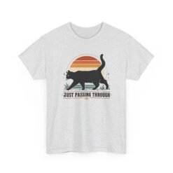 Just Passing Through - Unisex T-Shirt – Black Cat Crossing