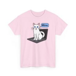 Cat Sits On Laptop – Unisex T-Shirt – Your Laptop Has a New Owner - Image 17
