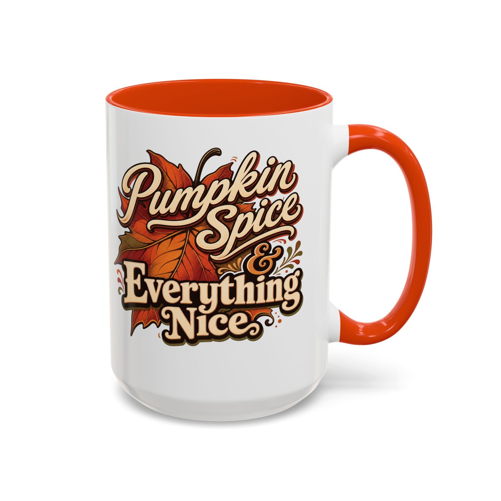 Pumpkin Spice and Everything Nice - Accent Mug - Image 17