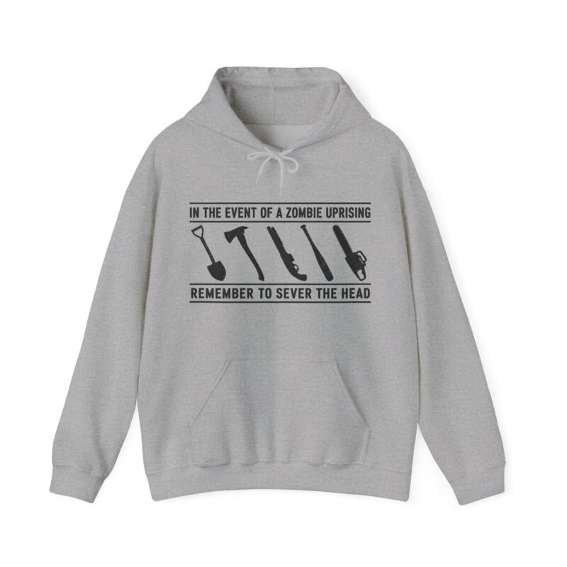 Zombie Uprising – Unisex Hoodie – Survival Tips 101