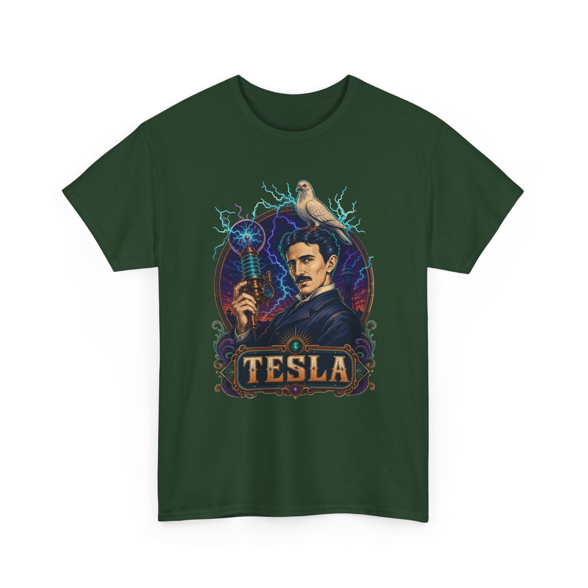 Tesla Strikes Again - Unisex T-Shirt – Science, Sass & Static - Image 15