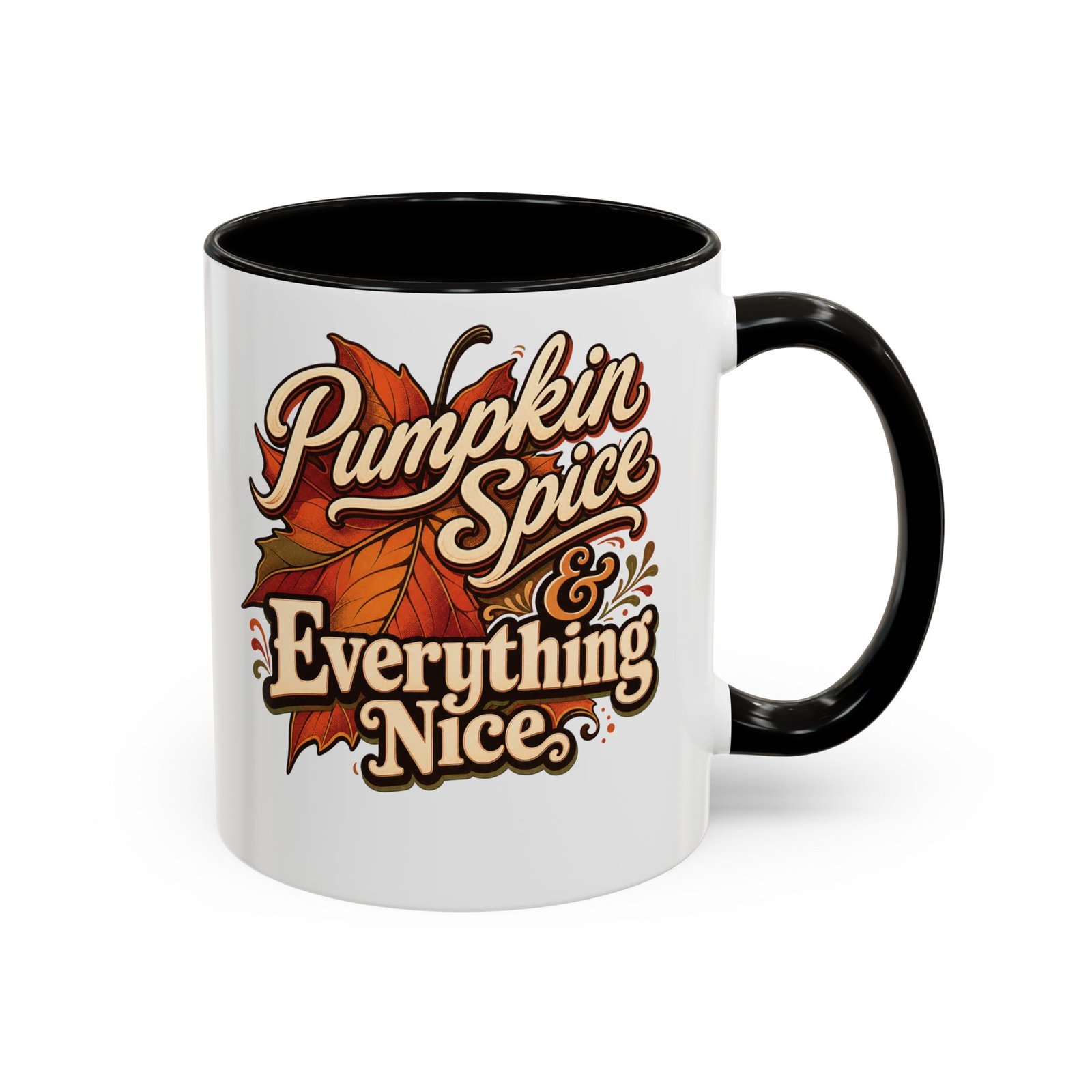 Pumpkin Spice and Everything Nice - Accent Mug - Image 3