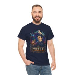 Tesla Strikes Again - Unisex T-Shirt – Science, Sass & Static - Image 4