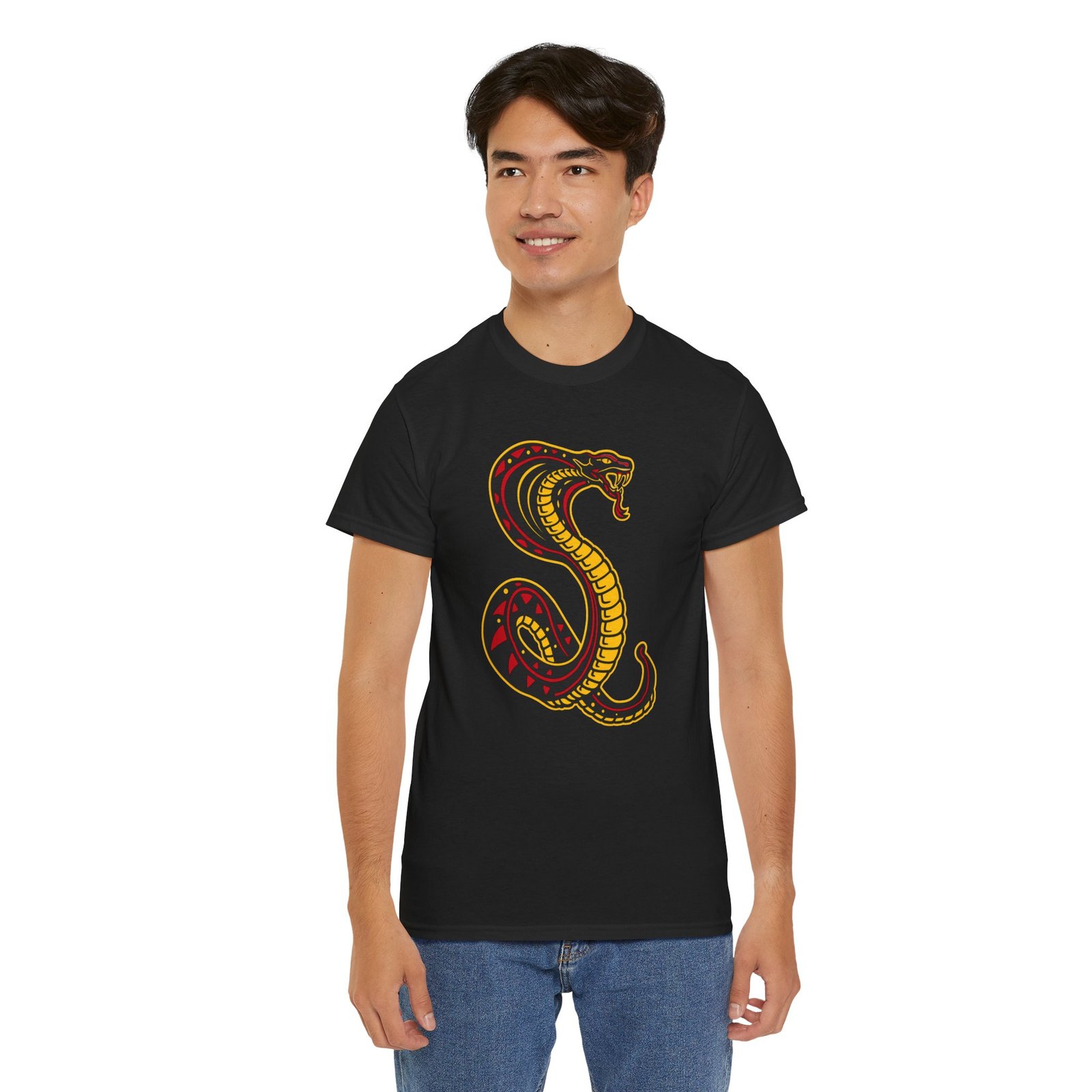 Striking Cobra – Unisex T-Shirt – Strike Fast, Stand Strong - Image 12