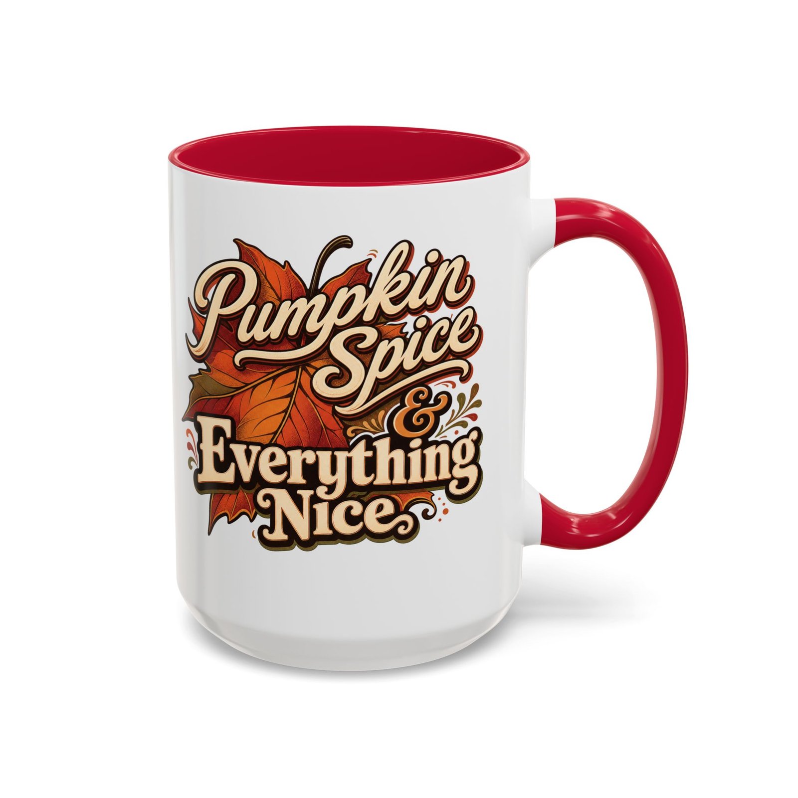 Pumpkin Spice and Everything Nice - Accent Mug - Image 19