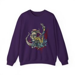 👶👽 Dancing Baby Xenomorph Unisex Sweatshirt – Alien Moves, Earthly Comfort - Image 18