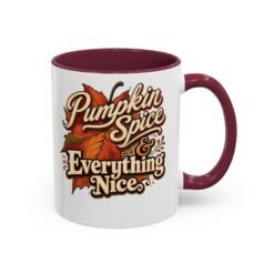 Alternative view of Pumpkin Spice and Everything Nice - Accent Mug