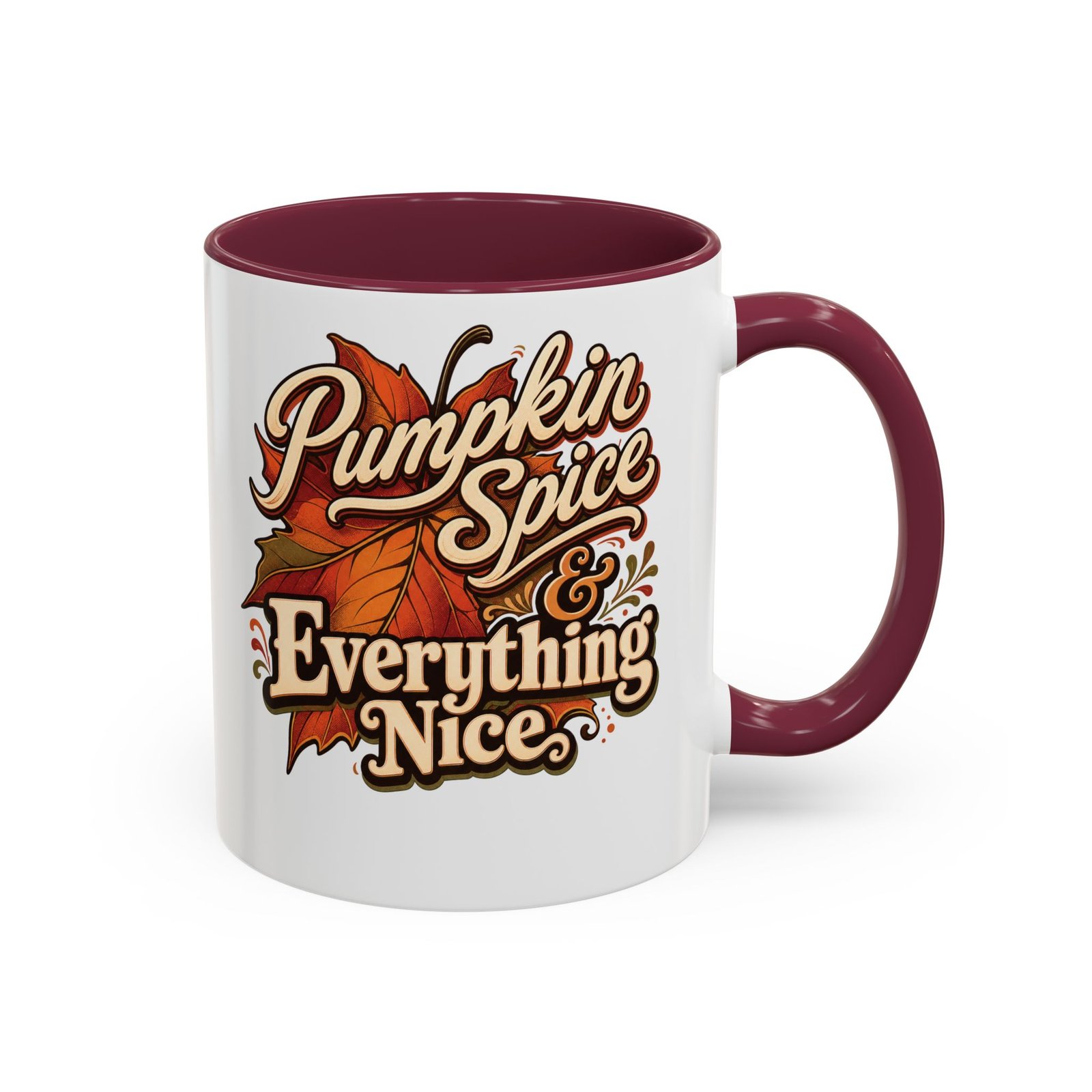 Pumpkin Spice and Everything Nice - Accent Mug - Image 2