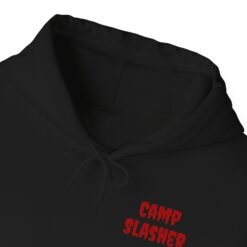 Camp Slasher - Unisex Hoodie – Jason’s Jolly Roger Edition - Image 5