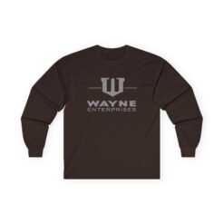 Wayne Enterprises – Unisex Long Sleeve T-Shirt – Corporate Cool from Gotham City - Image 8