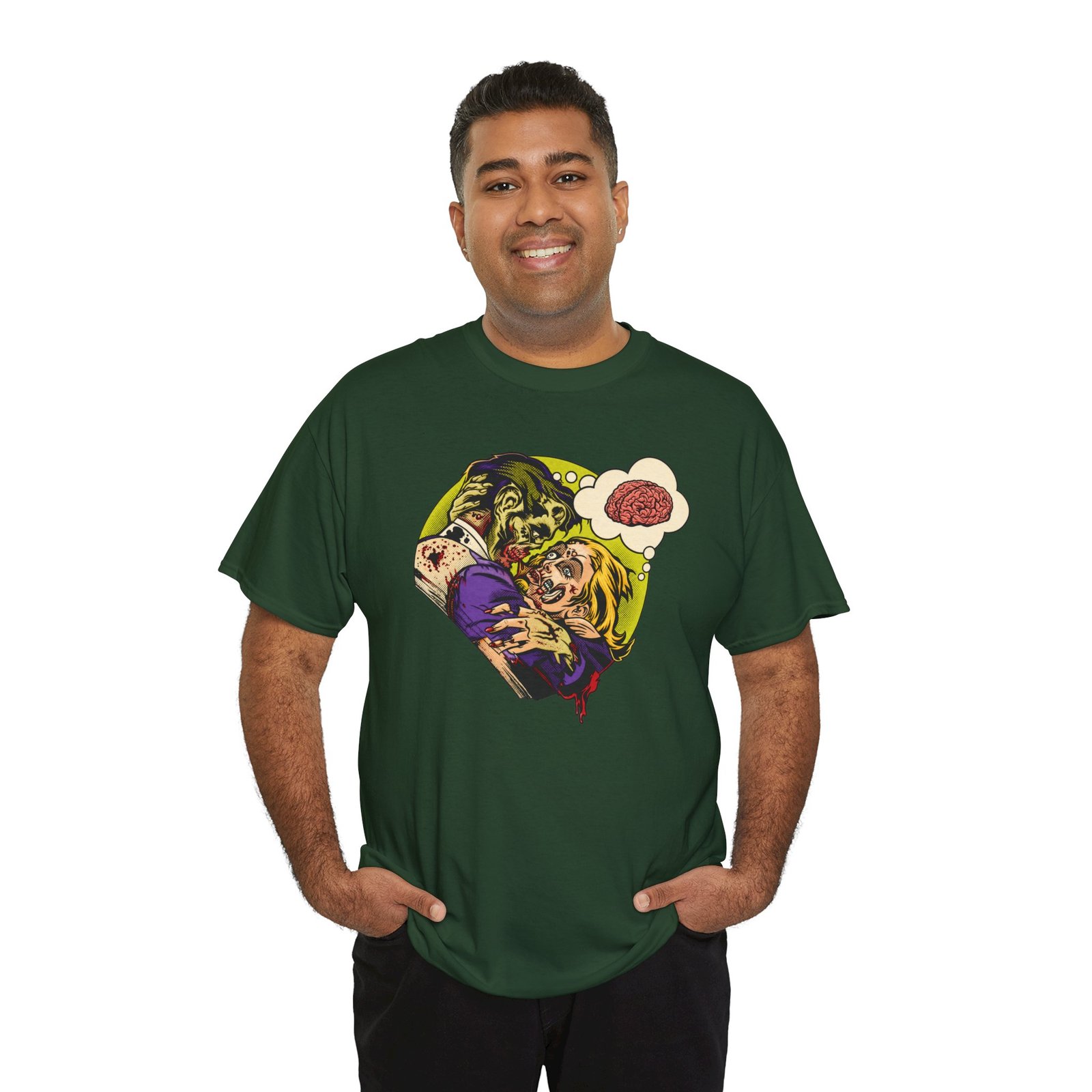 Zombie Love - Unisex T-Shirt – Romance With a Side of Brains - Image 5
