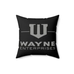 Wayne Enterprises - Faux Suede Throw Pillow – Executive Style from Gotham City - Image 4