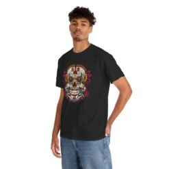 Ace of Spades Sugar Skull - Unisex T-Shirt – Bold & Badass - Image 5