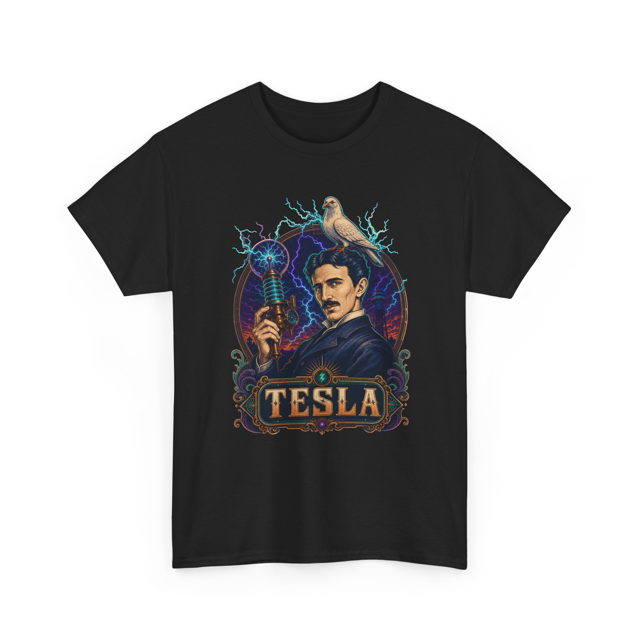 Tesla Strikes Again - Unisex T-Shirt – Science, Sass & Static - Image 12