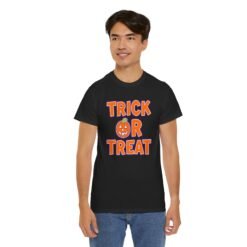 Trick Or Treat - Unisex T-Shirt – Classic Halloween Vibes - Image 7