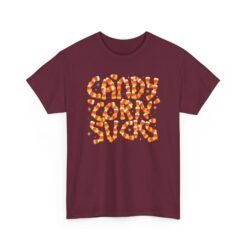 Candy Corn Sucks - Unisex T-Shirt – Sweet Font, Savage Truth - Image 12