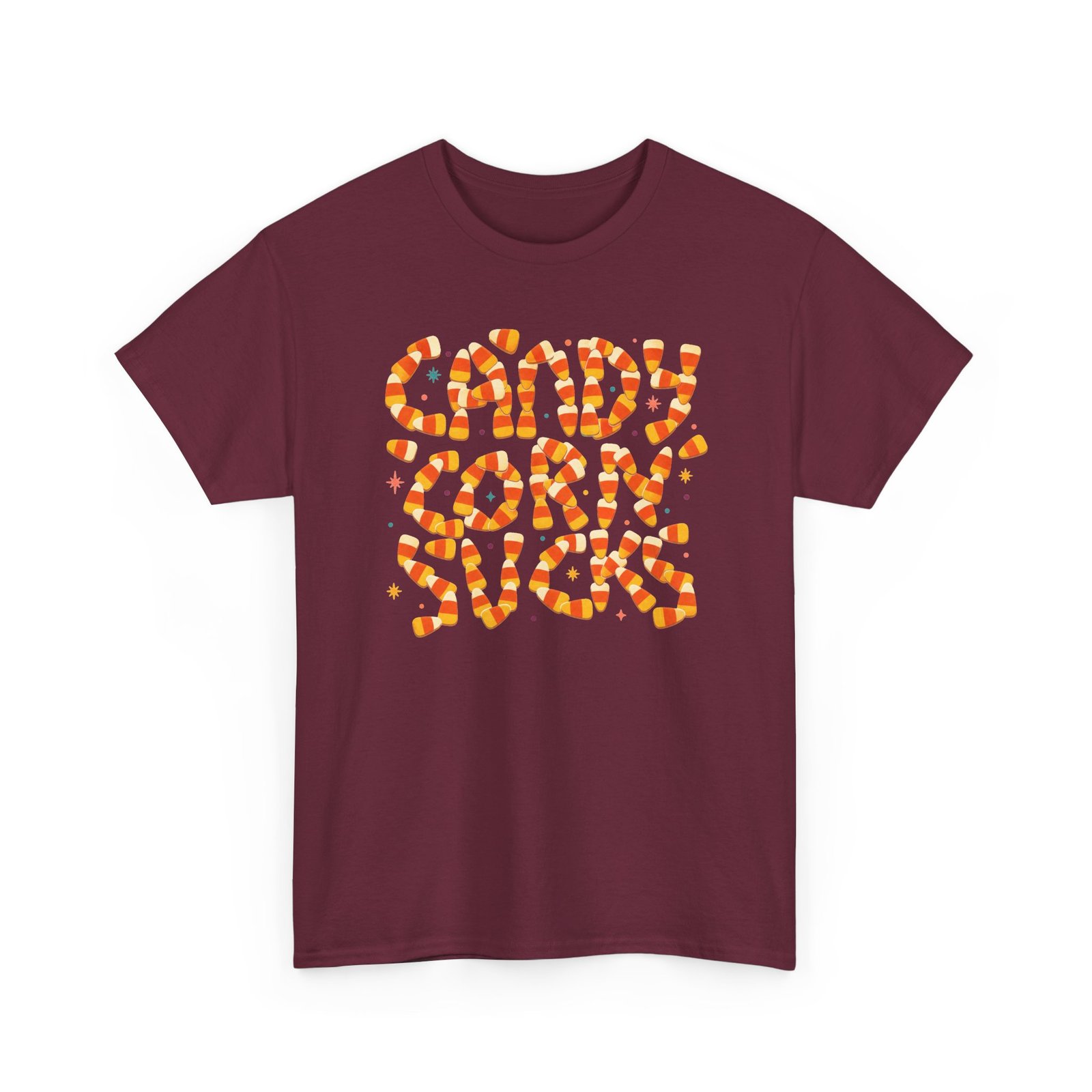 Candy Corn Sucks - Unisex T-Shirt – Sweet Font, Savage Truth - Image 12