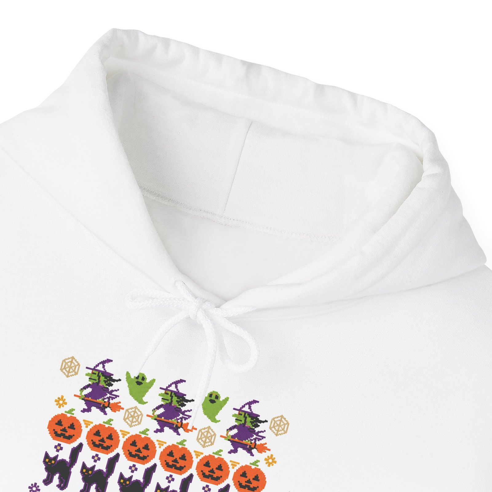 Halloween Ugly Sweater – Unisex Hoodie – Cozy, Creepy & Frightfully Festive - Image 5
