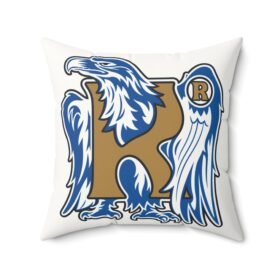 House of Eagle - Faux Suede Pillow – Wisdom Meets Comfort
