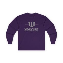 Wayne Enterprises – Unisex Long Sleeve T-Shirt – Corporate Cool from Gotham City - Image 9