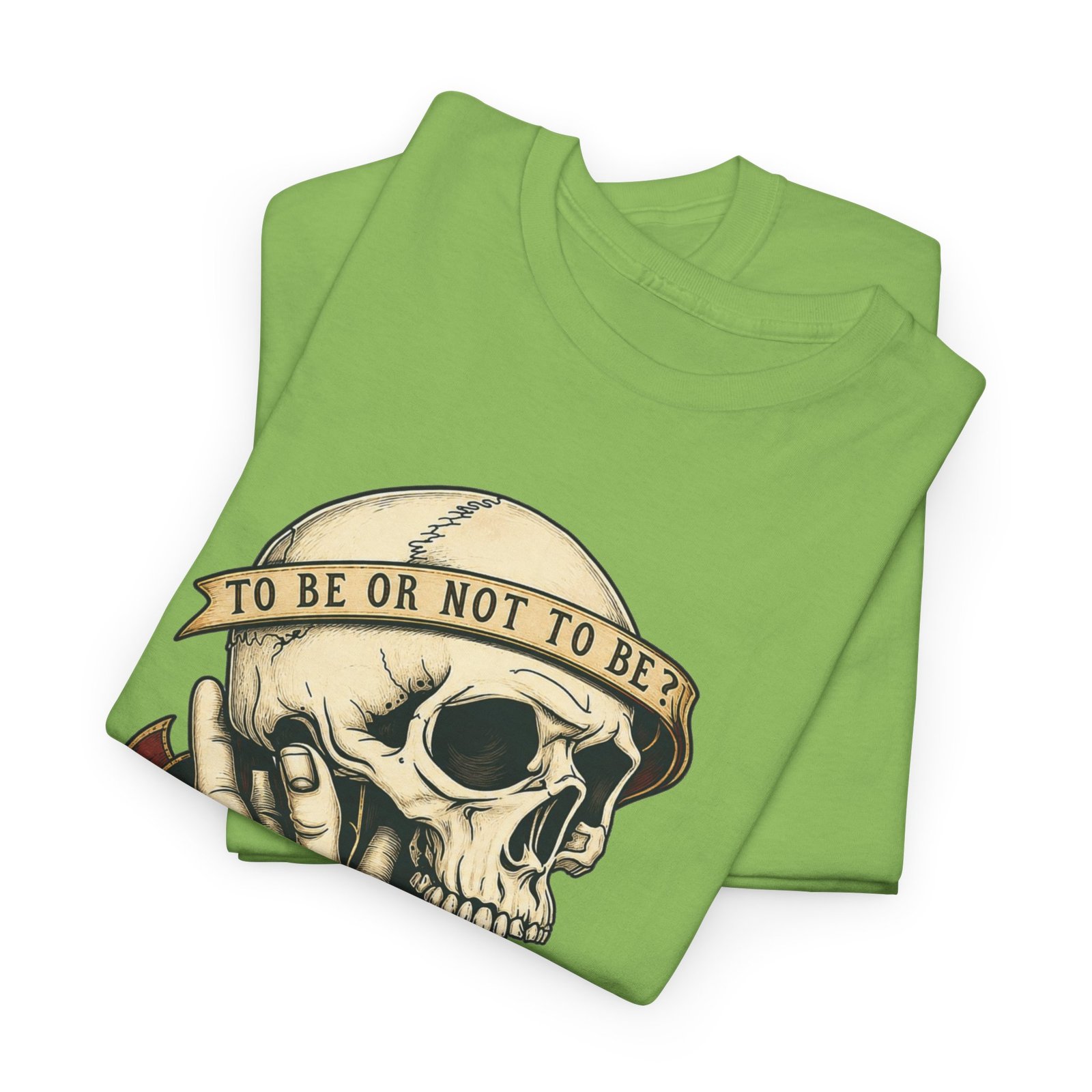 To Be or Not To Be - Unisex T-Shirt – Classic Drama, Timeless Edge - Image 3