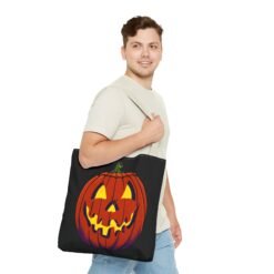 Jack O’ Lantern - Tote Bag – Spooky & Practical - Image 47