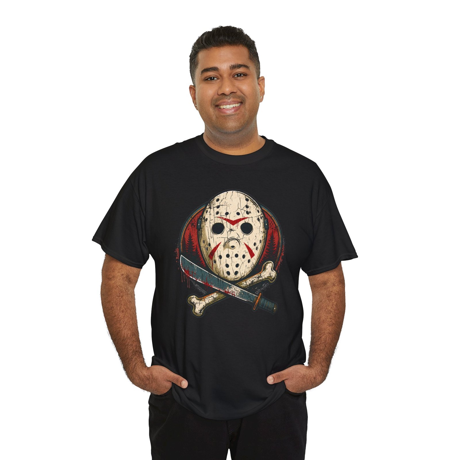 Camp Slasher - Unisex T-Shirt – The Jolly Roger of Horror - Image 5