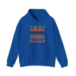 Halloween Ugly Sweater – Unisex Hoodie – Cozy, Creepy & Frightfully Festive - Image 26