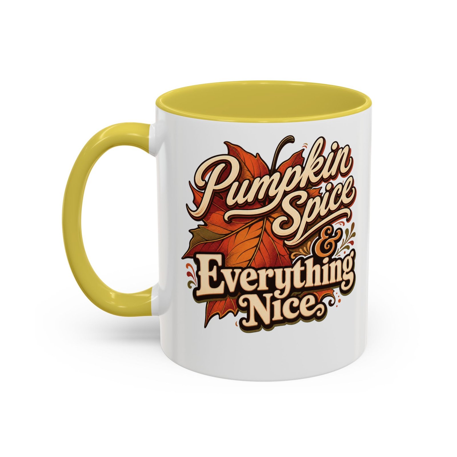 Pumpkin Spice and Everything Nice - Accent Mug - Image 12