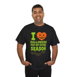 I Love Halloween Pop-Up Store Season - Unisex T-Shirt - Image 6