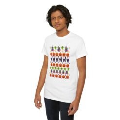 Halloween Ugly Sweater – Unisex T-Shirt – Spooky, Festive and Frightfully Fun - Image 4