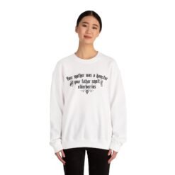 Your Mother Was a Hamster - Unisex Sweatshirt – Medieval Insults Never Felt So Cozy - Image 4