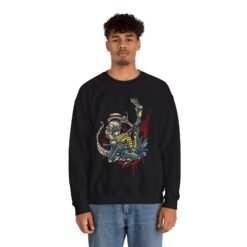 👶👽 Dancing Baby Xenomorph Unisex Sweatshirt – Alien Moves, Earthly Comfort - Image 5