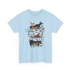 Cave Art Bulls - Unisex T-Shirt – Ancient Style, Modern Vibes - Image 18