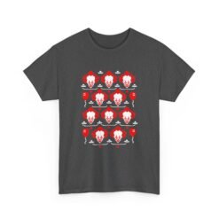 Scary Clown Halloween Christmas – Unisex T-Shirt – From Spooky Season to Scary Christmas - Image 21