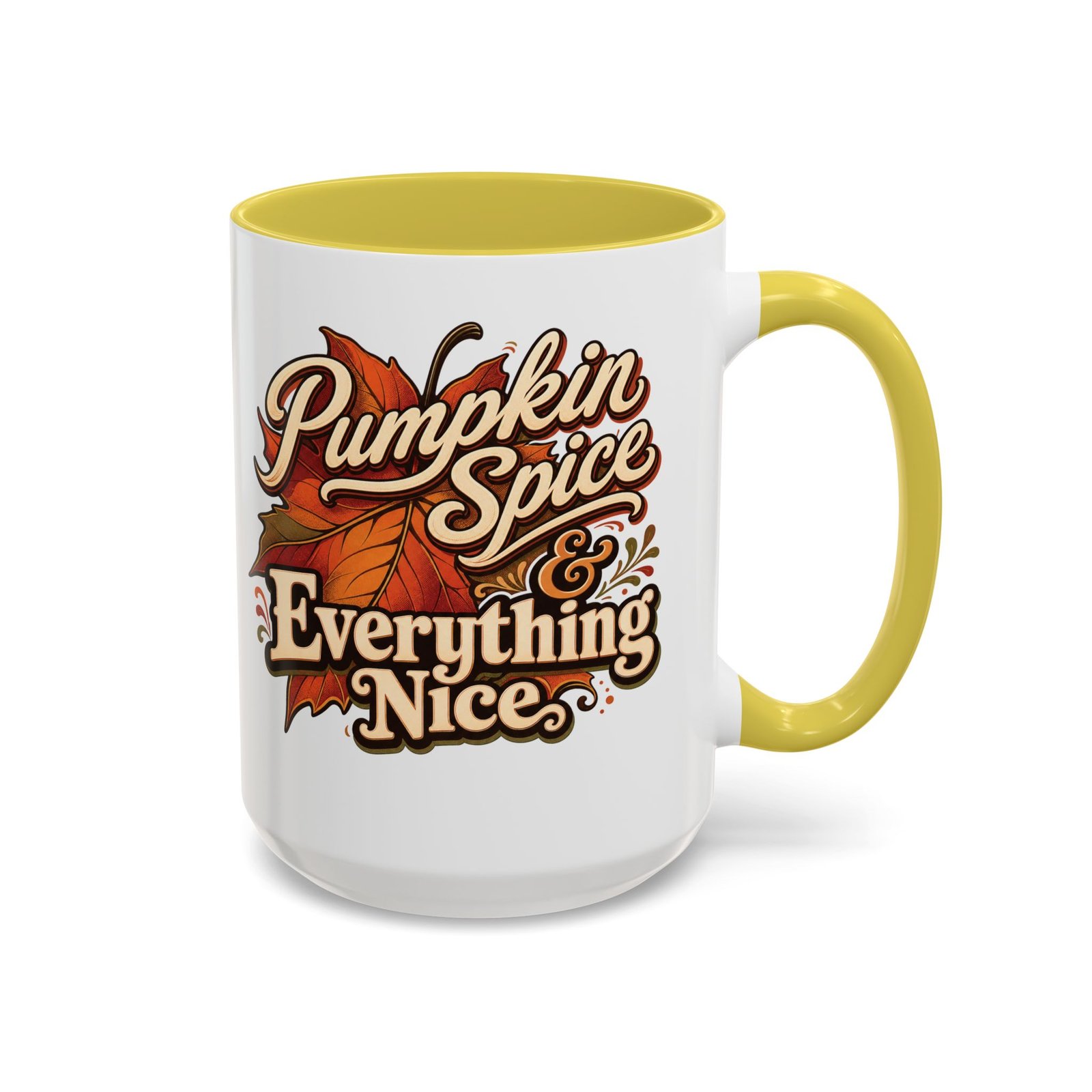 Pumpkin Spice and Everything Nice - Accent Mug - Image 21