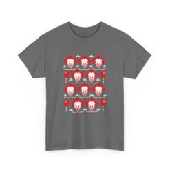 Scary Clown Halloween Christmas – Unisex T-Shirt – From Spooky Season to Scary Christmas - Image 22