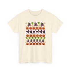 Halloween Ugly Sweater – Unisex T-Shirt – Spooky, Festive and Frightfully Fun - Image 24