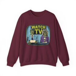 Watch TV - Unisex Sweatshirt – A Chilling Nod to They Live - Image 10