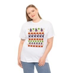 Halloween Ugly Sweater – Unisex T-Shirt – Spooky, Festive and Frightfully Fun - Image 14
