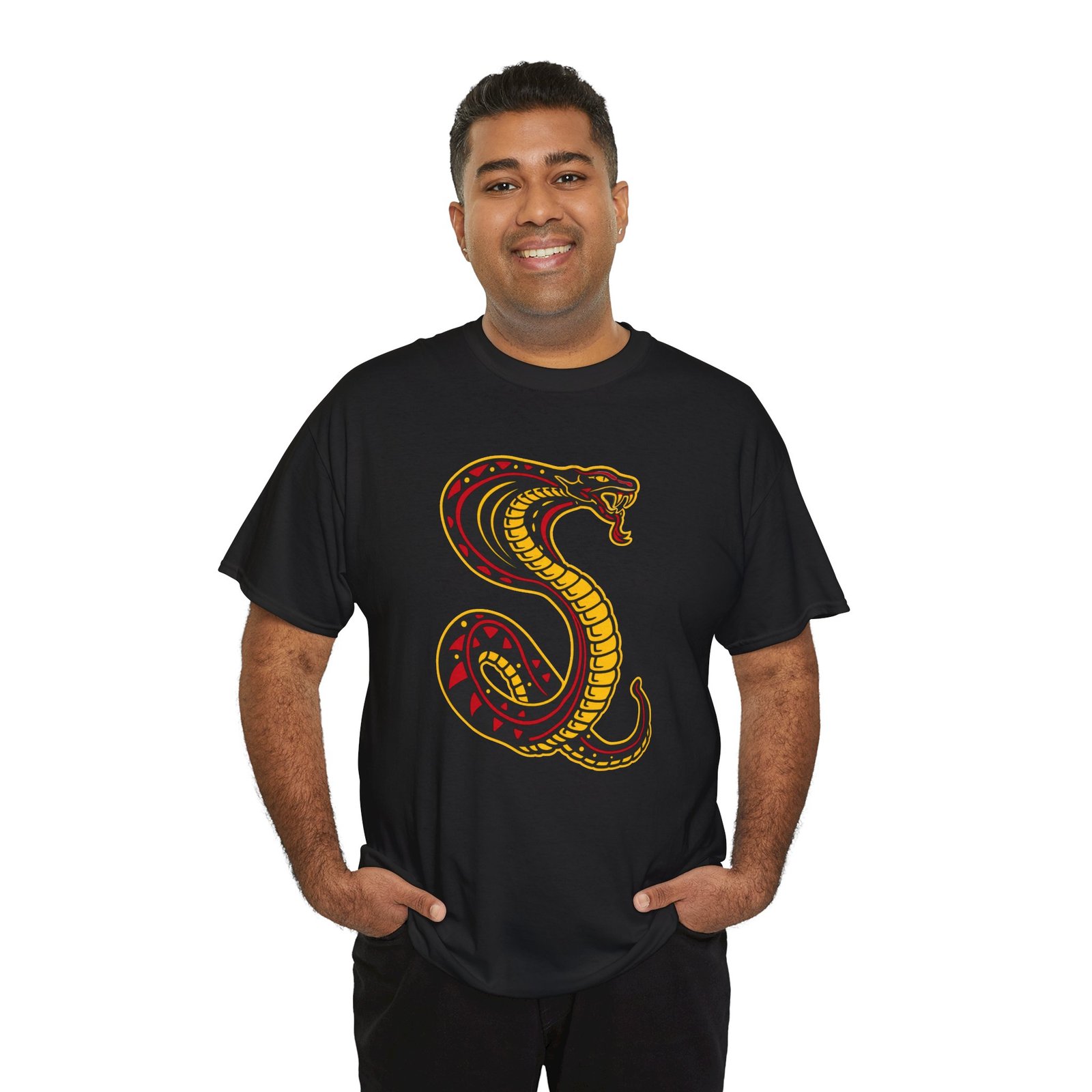 Striking Cobra – Unisex T-Shirt – Strike Fast, Stand Strong - Image 10
